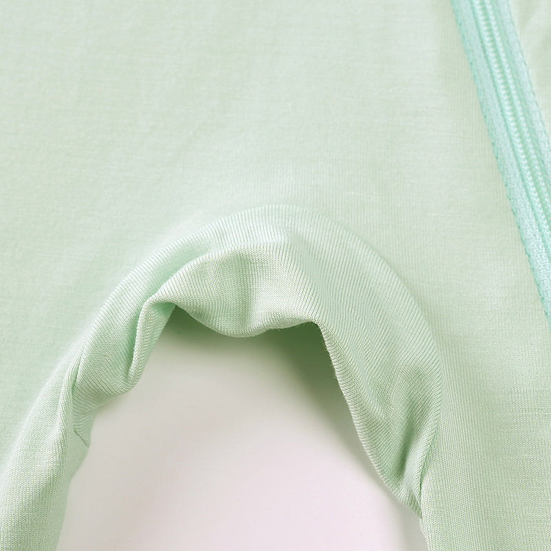 Pyjama bébé à pieds en viscose de bambou