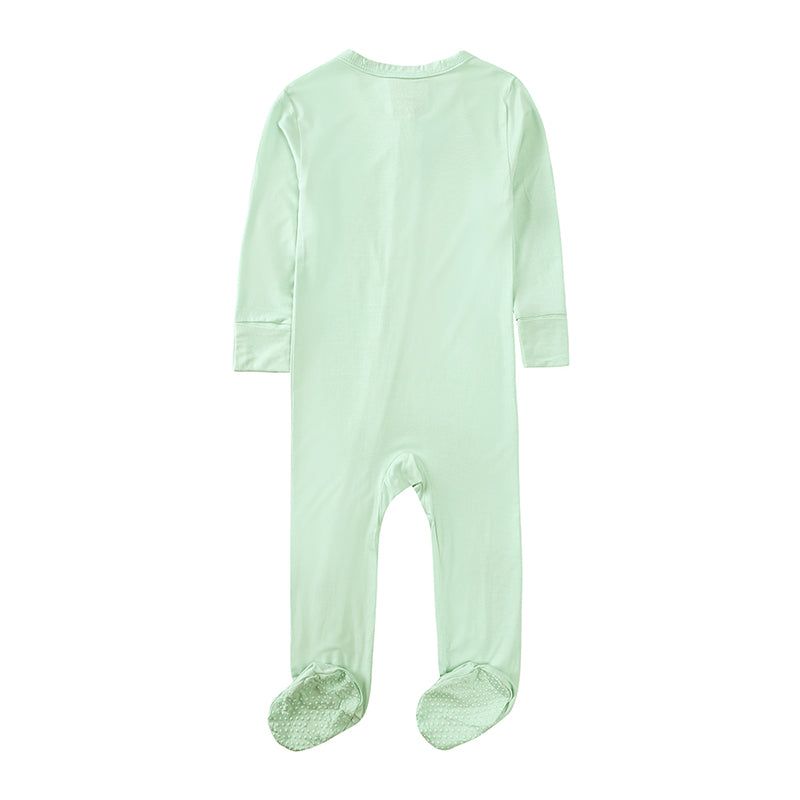 Pyjama bébé à pieds en viscose de bambou