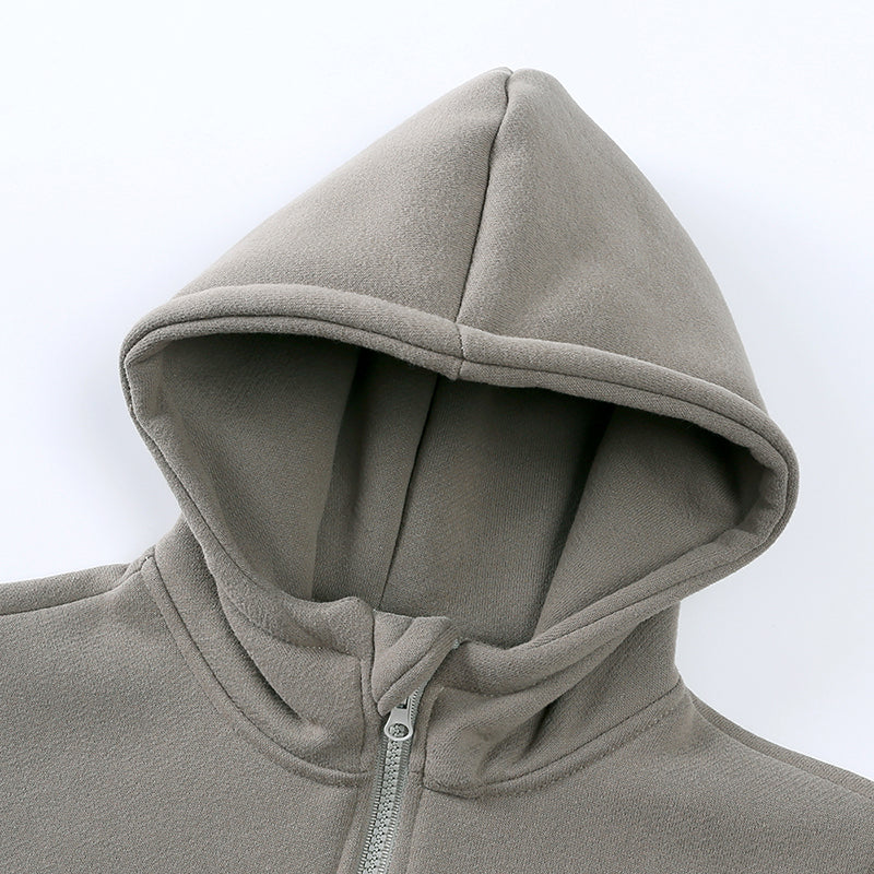 Ensemble bébé et enfant à capuche en coton