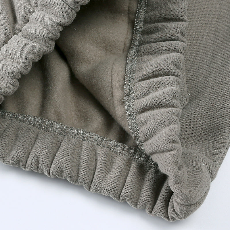Ensemble bébé et enfant à capuche en coton