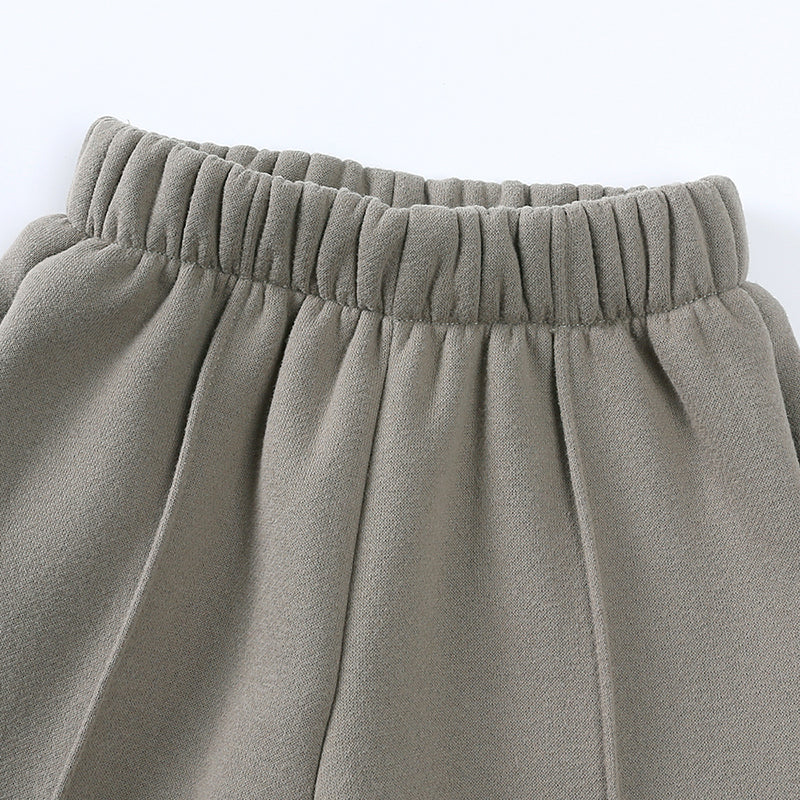 Ensemble bébé et enfant à capuche en coton