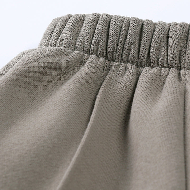 Ensemble bébé et enfant à capuche en coton