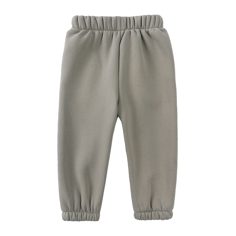 Ensemble bébé et enfant à capuche en coton