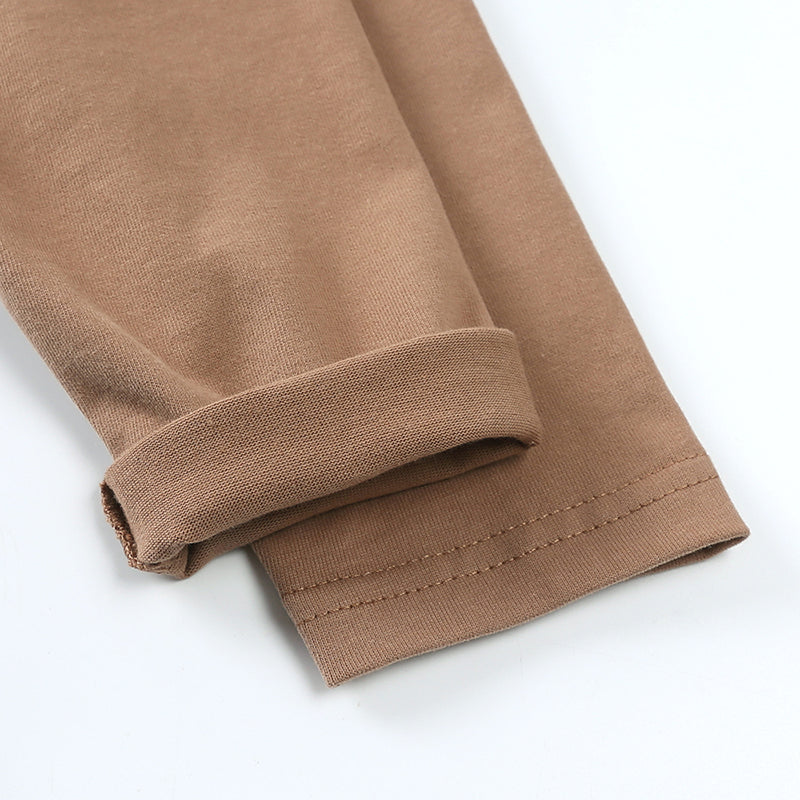 Sweat-shirts bébé à manches longues en viscose de bambou