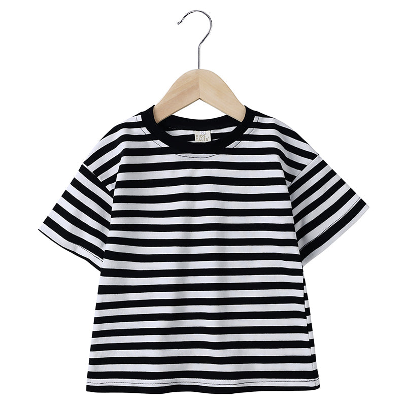 T-shirt enfant en coton aux rayures