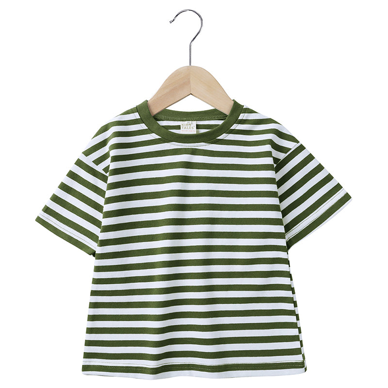 T-shirt enfant en coton aux rayures