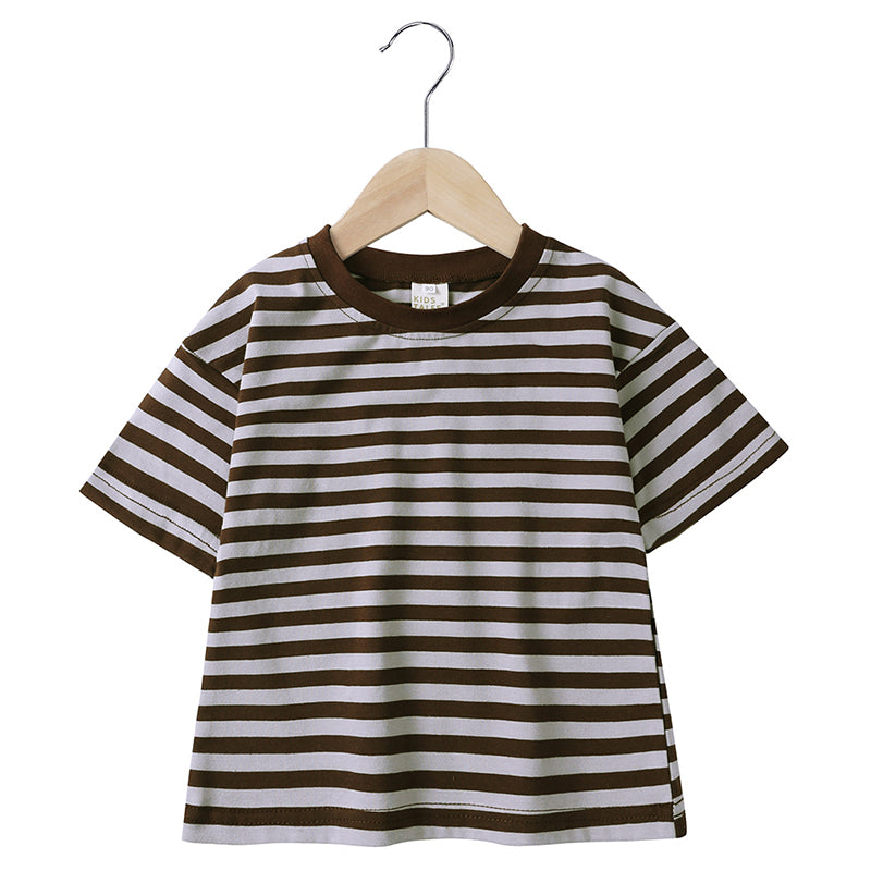 T-shirt enfant en coton aux rayures