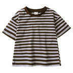 T-shirt enfant en coton aux rayures