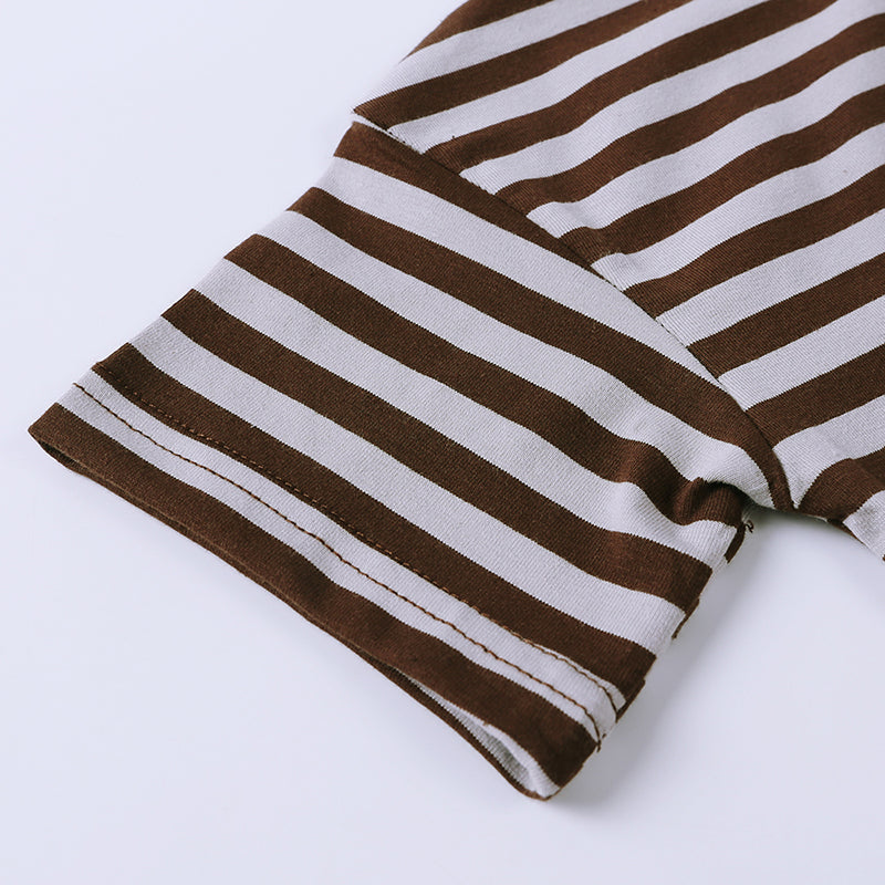 T-shirt enfant en coton aux rayures