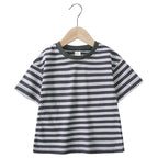 T-shirt enfant en coton aux rayures