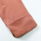 Body bébé croisé à manches longues en viscose de bambou
