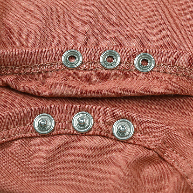 Body bébé croisé à manches longues en viscose de bambou