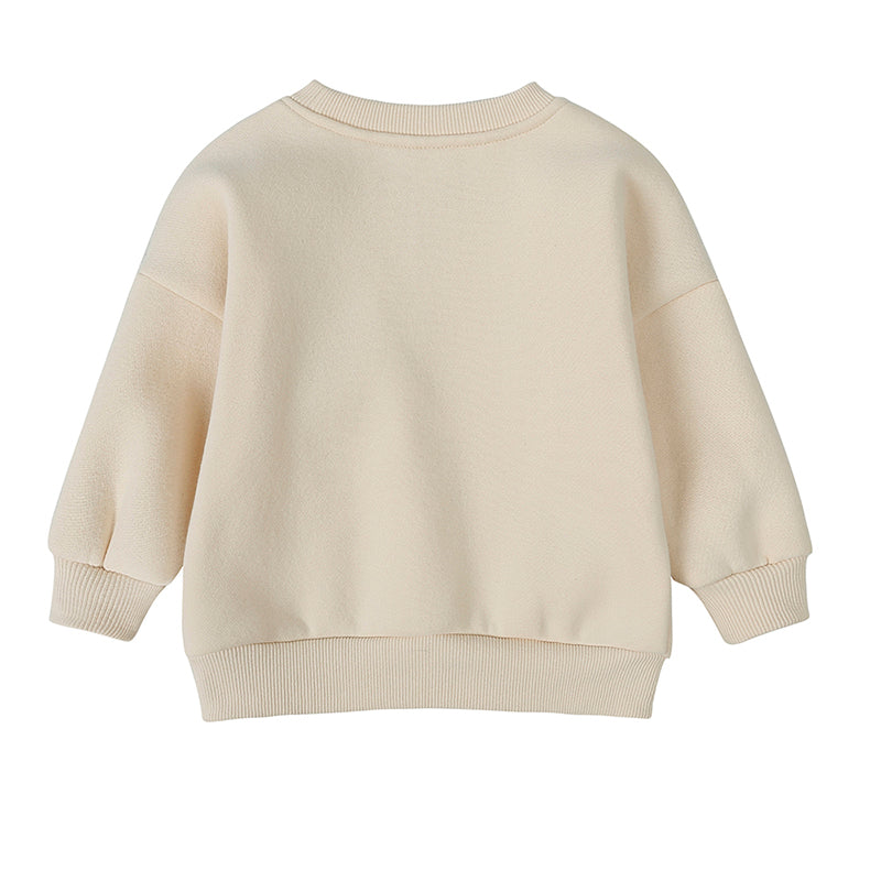 Ensemble enfant sweat fleuri et pantalon en coton