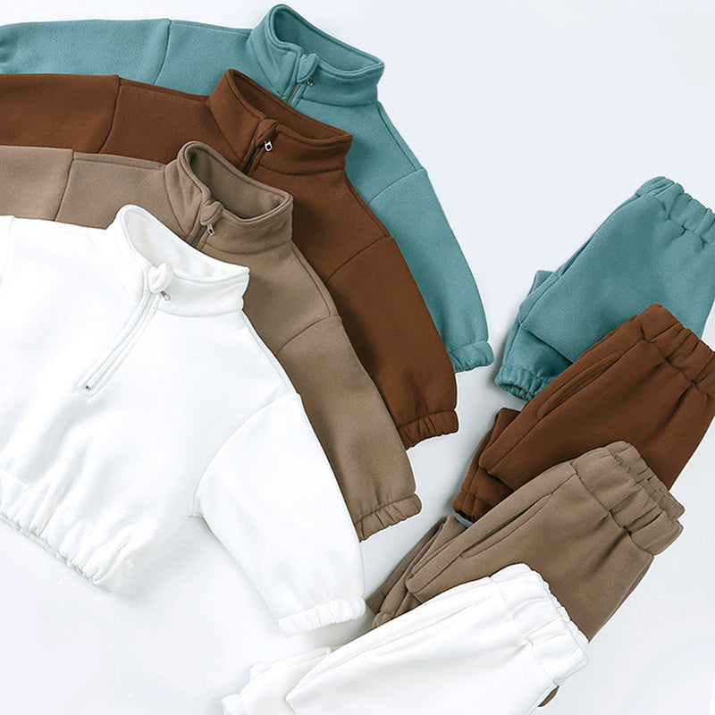 Ensemble enfant sweat et pantalon en coton