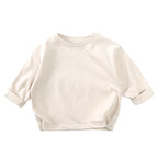 Sweat-shirts bébé à manches longues en viscose de bambou