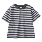 T-shirt enfant en coton aux rayures