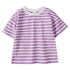 T-shirt enfant en coton aux rayures
