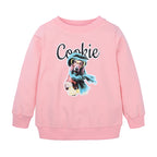 Sweat-shirt enfant en coton Chien  Cookie
