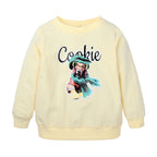 Sweat-shirt enfant en coton Chien  Cookie