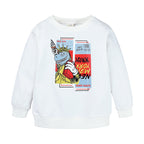 Sweat-shirt enfant en coton  Dinosaure Statue de la Libert