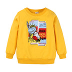 Sweat-shirt enfant en coton  Dinosaure Statue de la Libert