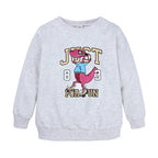 Sweat-shirt enfant en coton  Dinosaure Just for Fun
