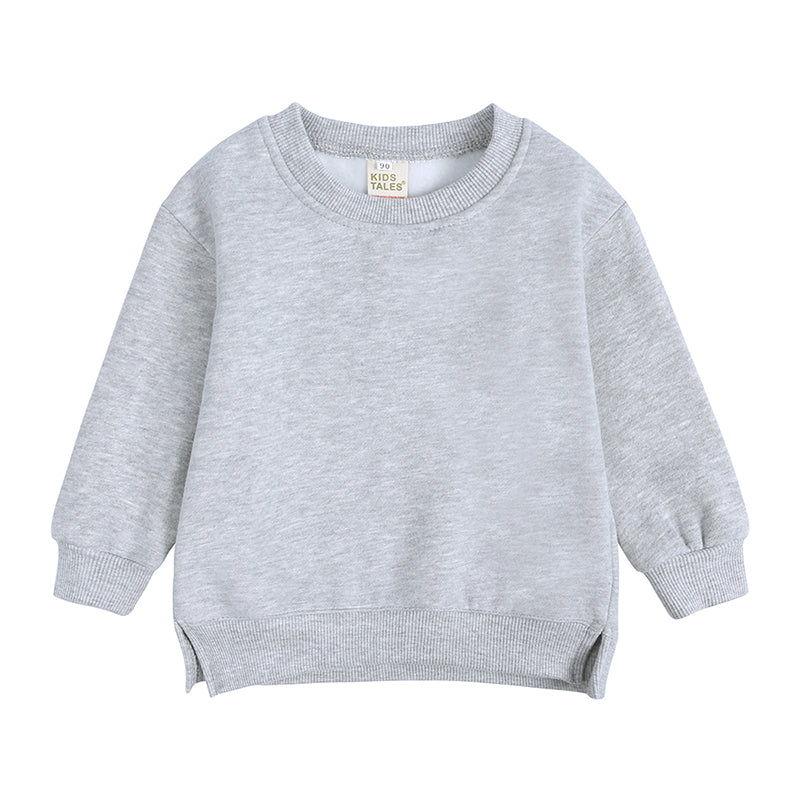 Sweatshirt bébé et enfant en coton