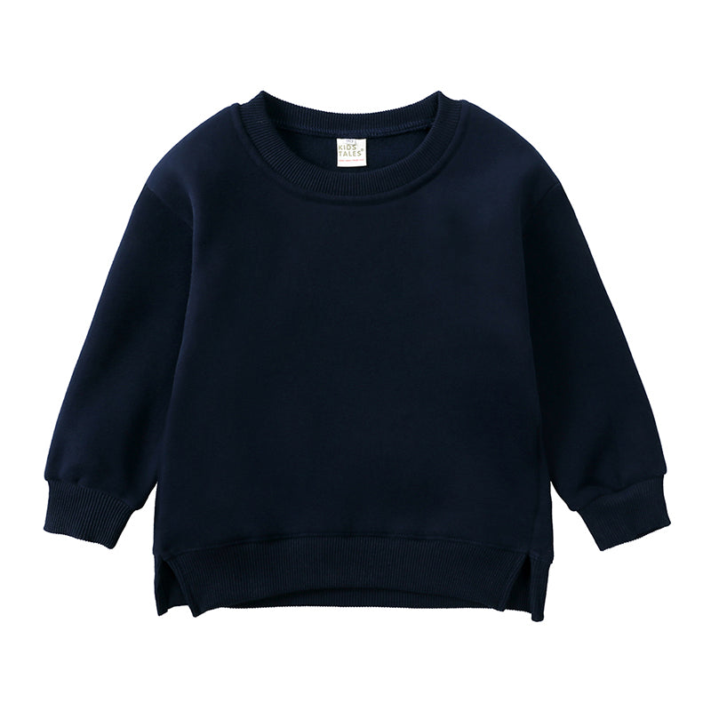 Sweatshirt bébé et enfant en coton