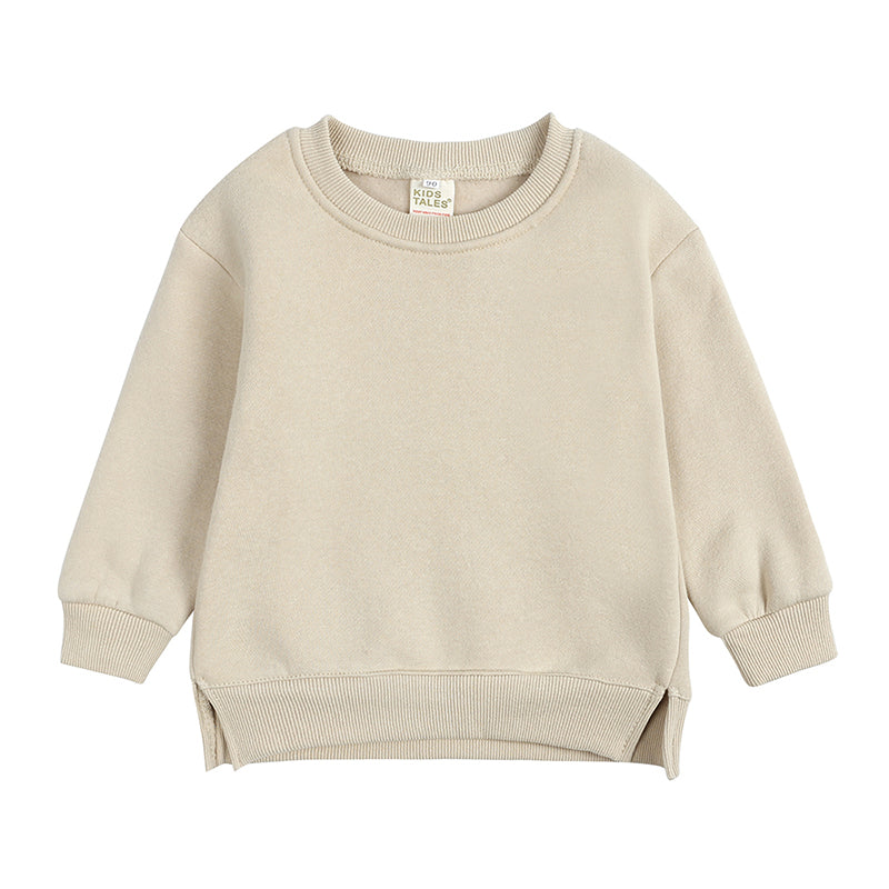 Sweatshirt bébé et enfant en coton