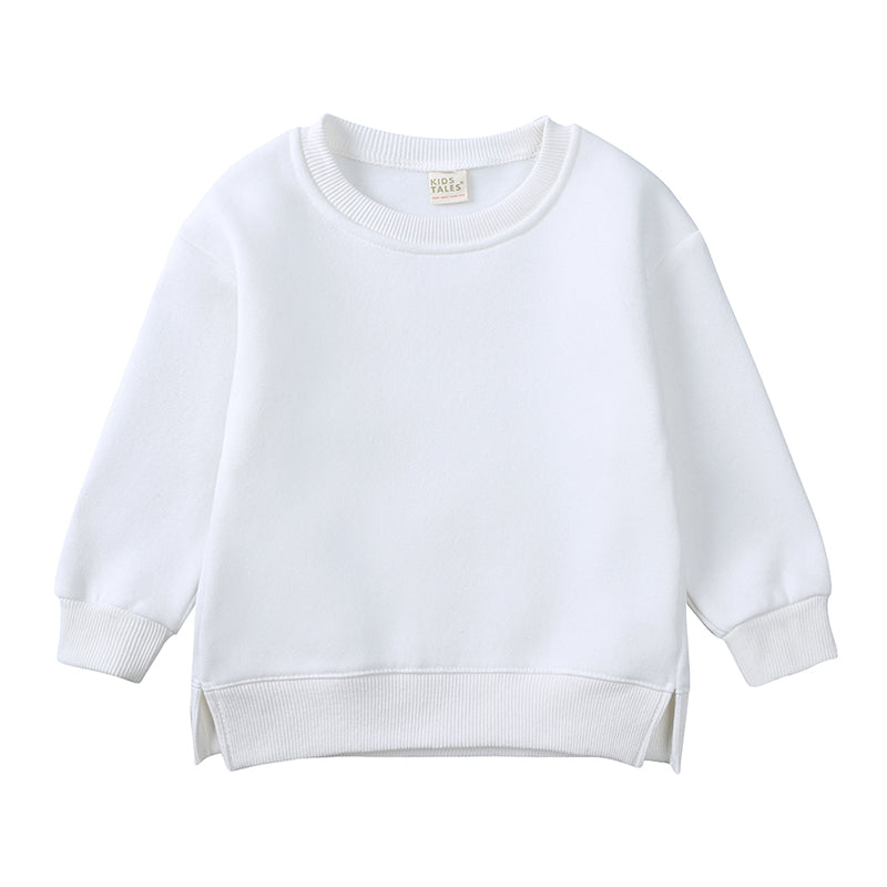 Sweatshirt bébé et enfant en coton