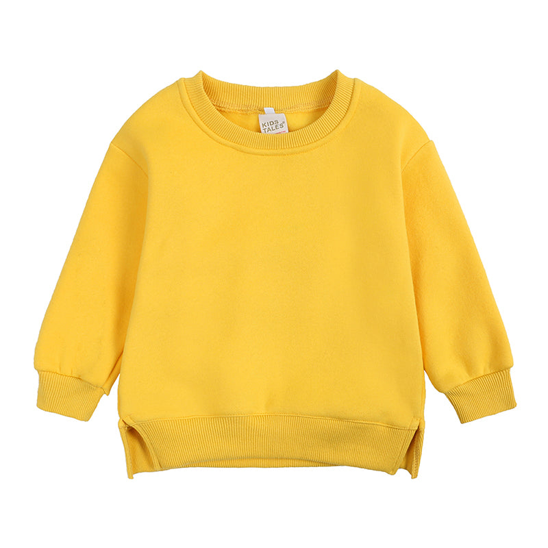 Sweatshirt bébé et enfant en coton
