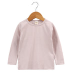 T-shirt enfant à manches longues en viscose de bambou