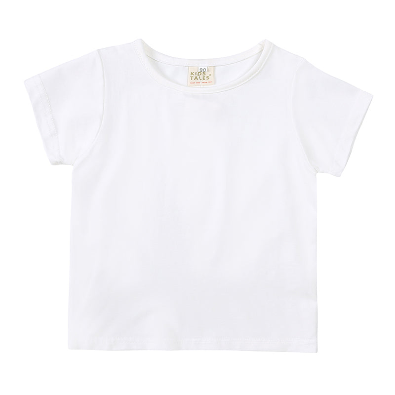 T-shirt bébé et enfant à manches longues en viscose de bambou