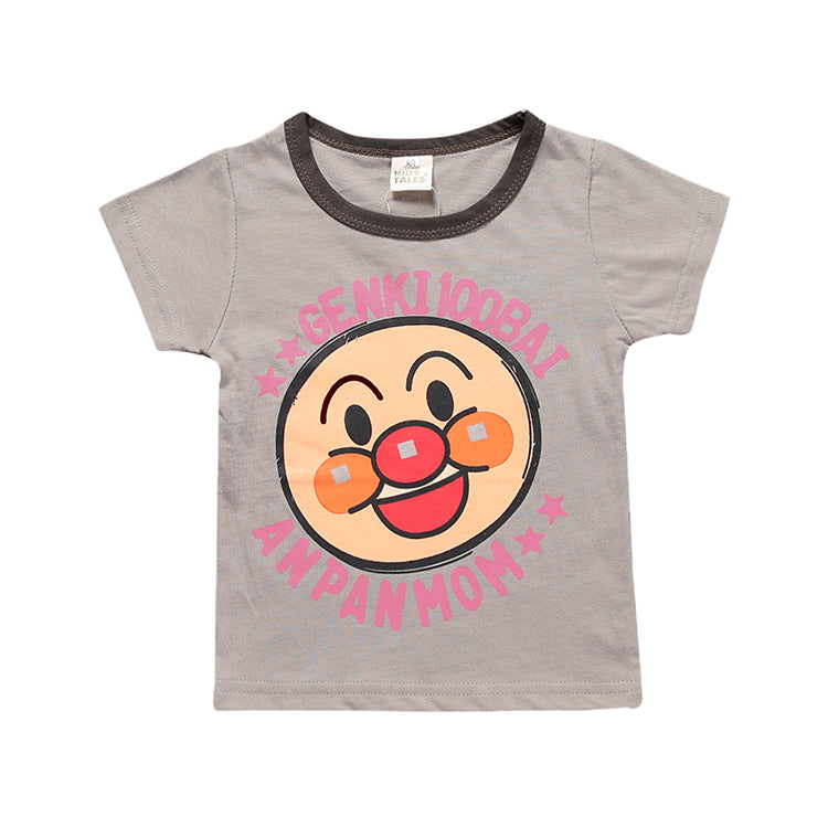 T-shirt bébé et enfant à manches courtes imprimé en coton