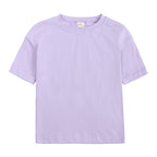 T-shirt bébé et enfant à manches courtes en coton